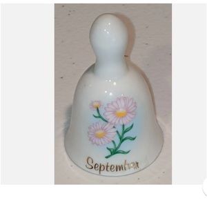 Vintage 1980's Ceramic Bell - September
Russ Berrie & Co.